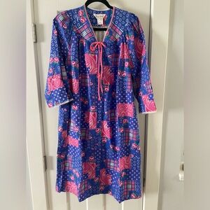 Grannycore Vintage cottage core Dan Ellen nightgown house gown Pajama like new m